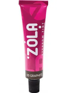 Купить ZOLA Краска для бровей с коллагеном Eyebrow Tint With Collagen 05 Graphite выгодная цена