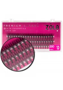 Купити ZOLA Вії-пучки 13 мм Bundles 20D вигідна ціна