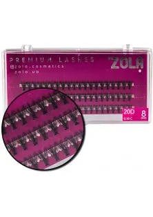 Купити ZOLA Вії-пучки 8 мм Bundles 20D вигідна ціна