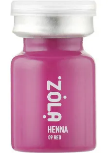Купити ZOLA Хна для фарбування брів Henna 09 Red вигідна ціна