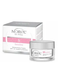 Купити Norel Зволожуючий крем для чутливої ​​шкіри схильної до куперозу з SPF 15 Sensitive Moisturizing Cream SPF 15 вигідна ціна