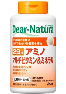 Купити Asahi Амінокомплекс Asahi Dear Natura 29 300 Tabs вигідна ціна