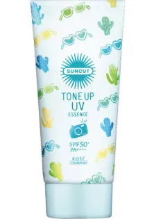 Сонцезахисна есенція Suncut Tone UP UV Essence Mint Green, SPF50＋／PA＋＋＋＋, Kose Cosmeport, 80 g за ціною 750₴  у категорії Танукі 